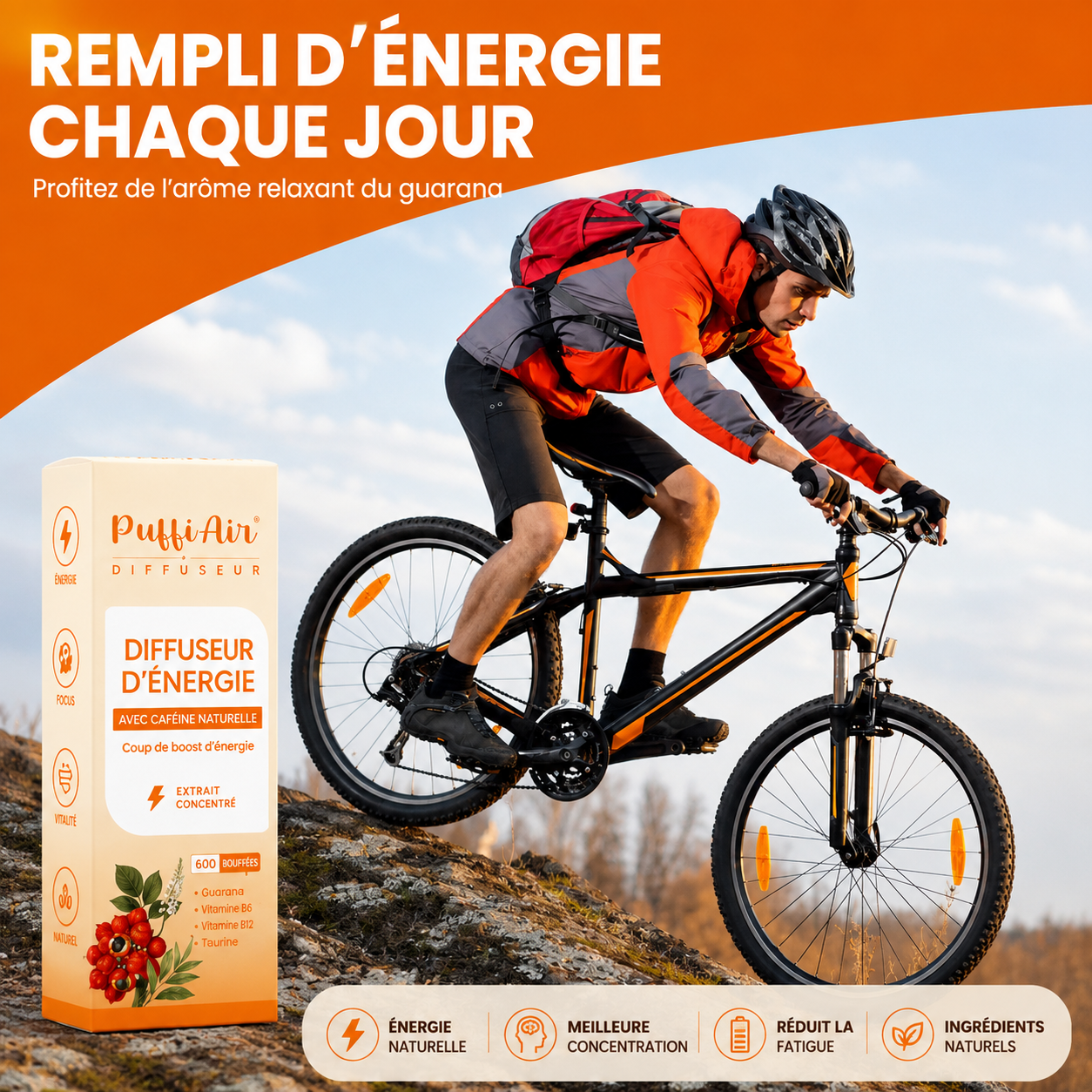 Puffi® – Formule Naturelle 4 en 1 pour Arrêter la Vape.