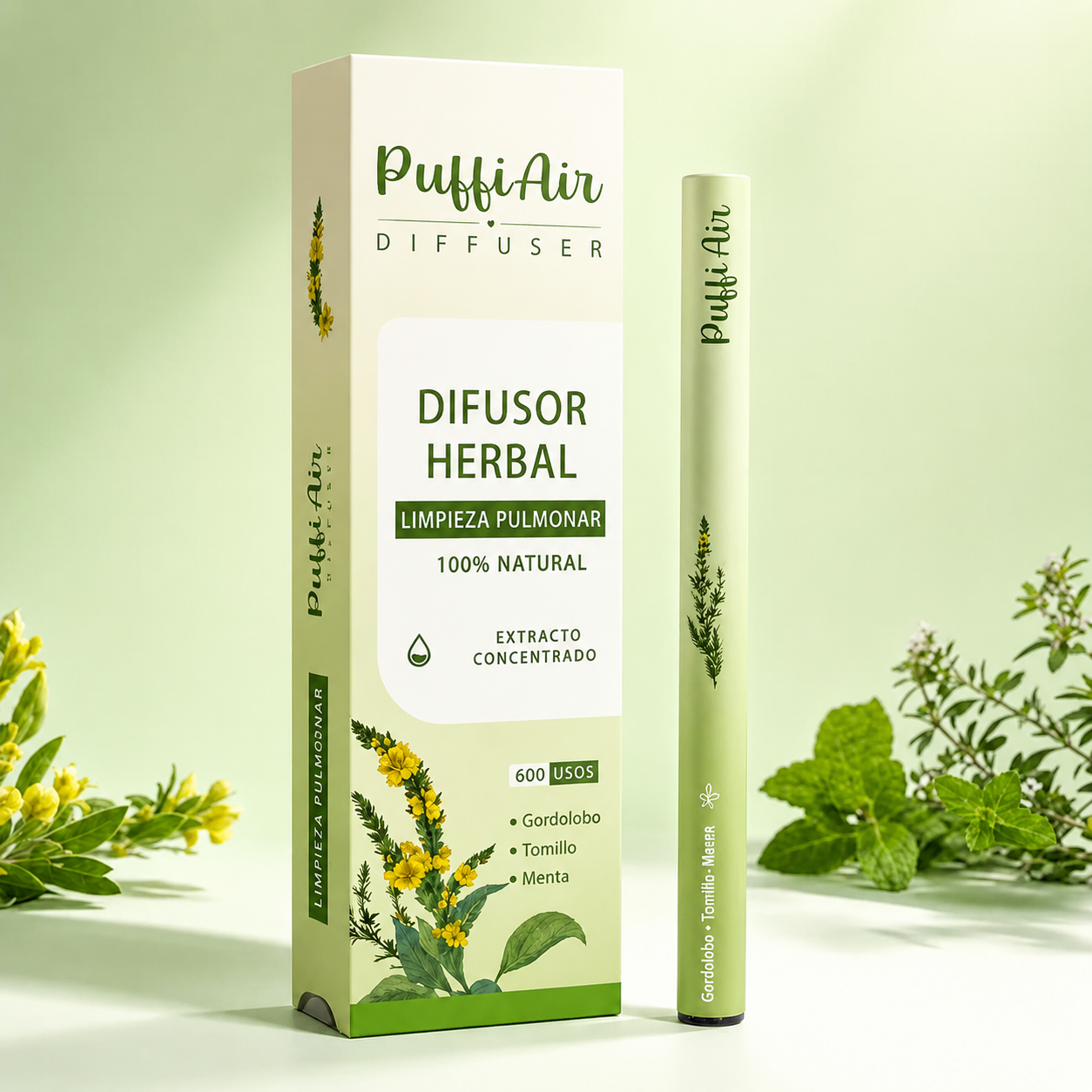 Puffi® – Formule Naturelle 4 en 1 pour Arrêter la Vape.